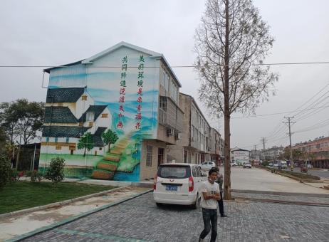 西峡墙绘的制作流程