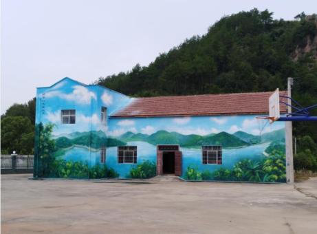 西峡彩绘墙绘一般制作的位置