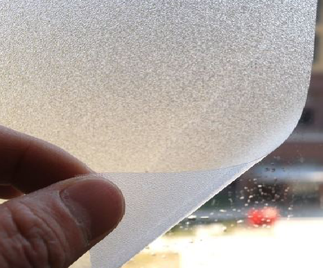 西峡玻璃门外面粘广告用什么材料好？