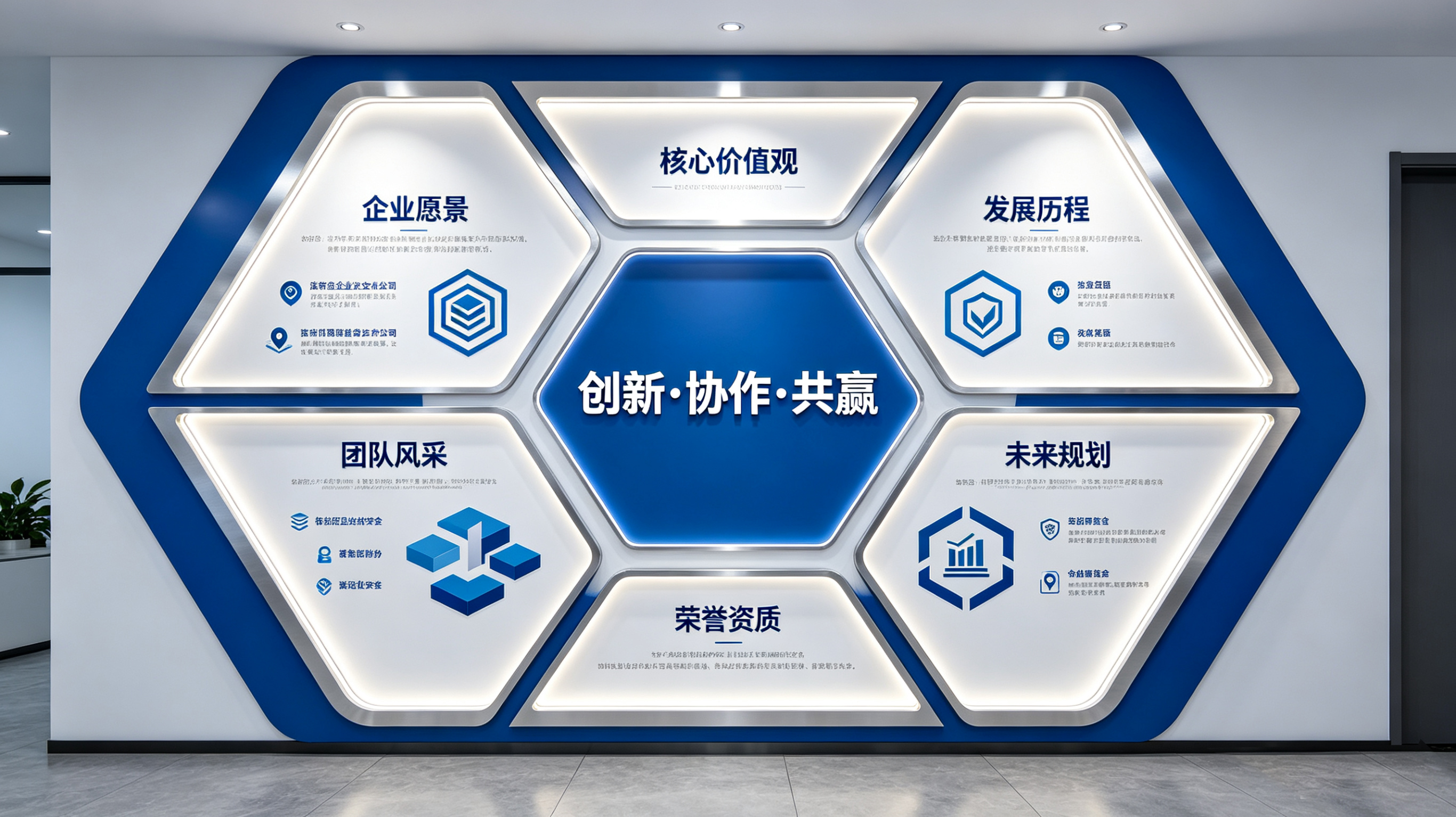西峡企业文化墙六边形避坑指南（新手常犯5个错误）